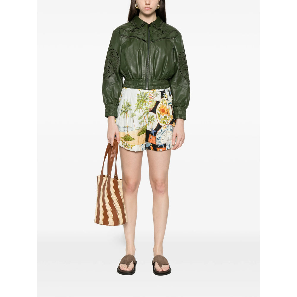 Leather Outerwear Farm Rio