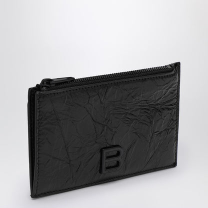 Card Case With Coin Purse Black