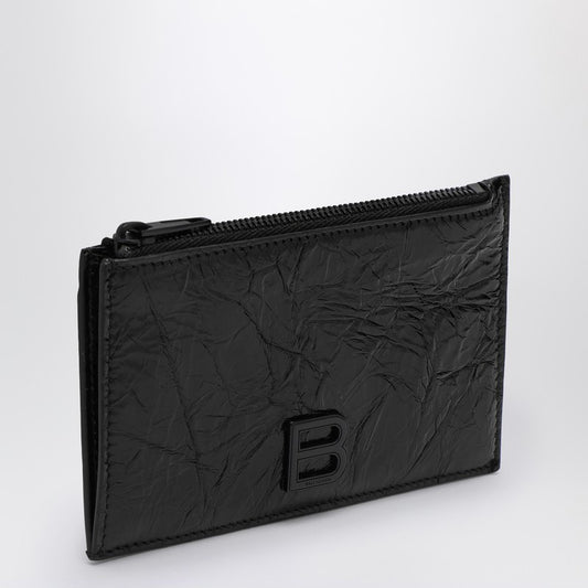 Card Case With Coin Purse Black