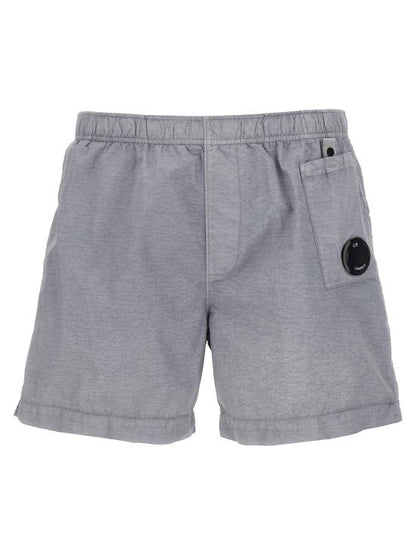 FLATT NYLON LENS SWIM SHORTS
