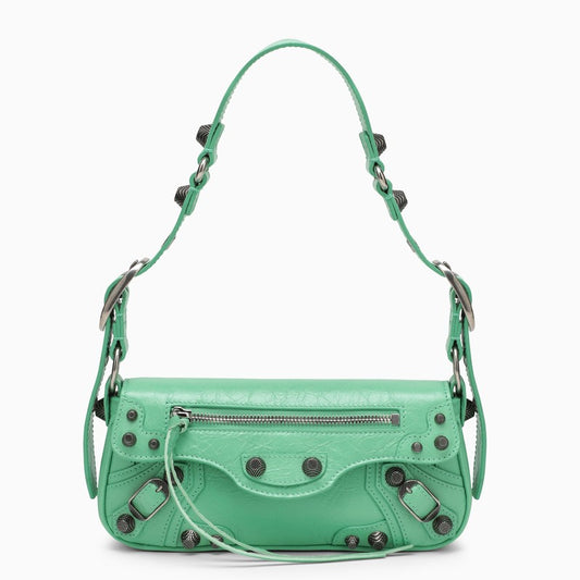 Le Cagole small mint green bag