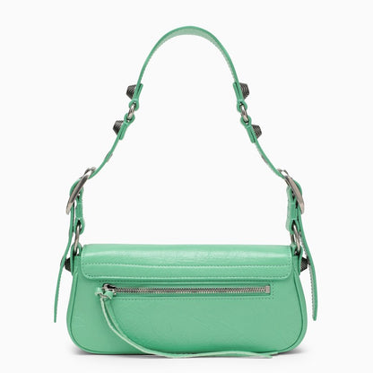 Le Cagole small mint green bag