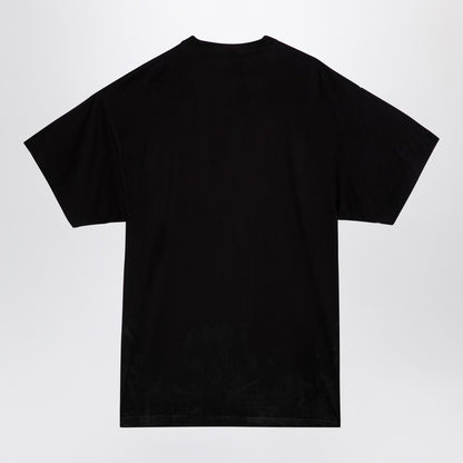 T-Shirt Metal BB Stencil Oversize Vintage Black
