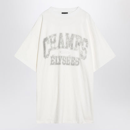 T-shirt Over Champs-Elysées White