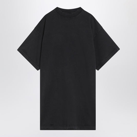 T-Shirt Over Painted Black In Vintage Jersey