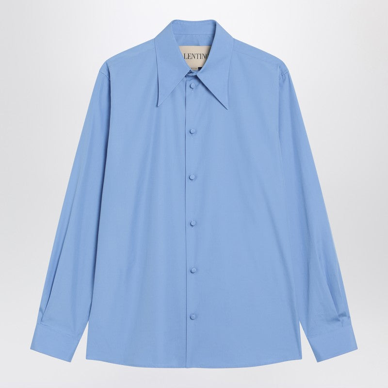 Light blue cotton shirt