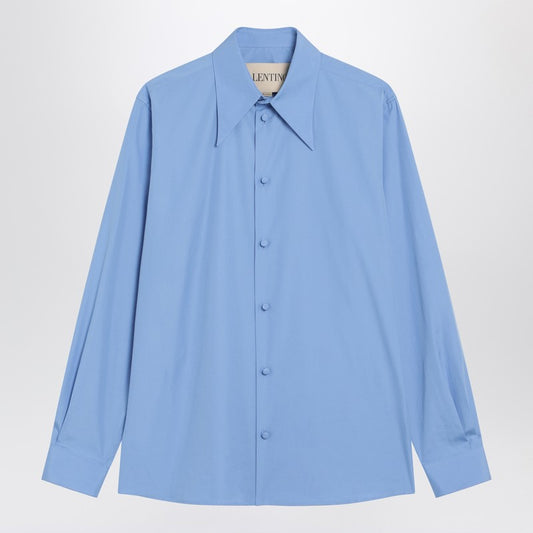 Light blue cotton shirt