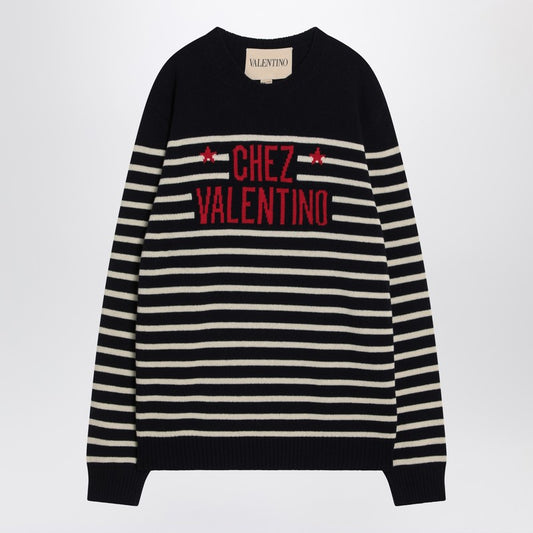 Sweater with jacquard pattern Chez Valentino