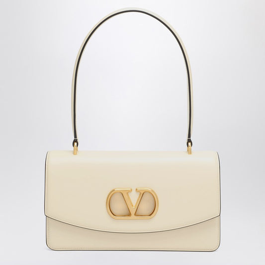 Vain bag in butter White glossy calfskin