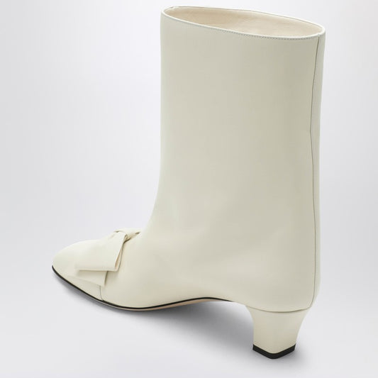 Ivory Bowow ankle boots