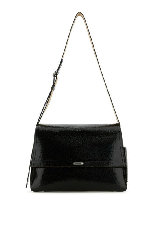 Crackled Leather Handbag