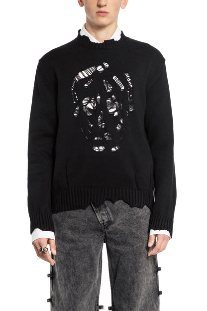 Distressed Skull Jumper