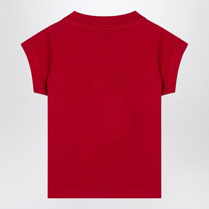 Red Cropped T-shirt Keep Calm