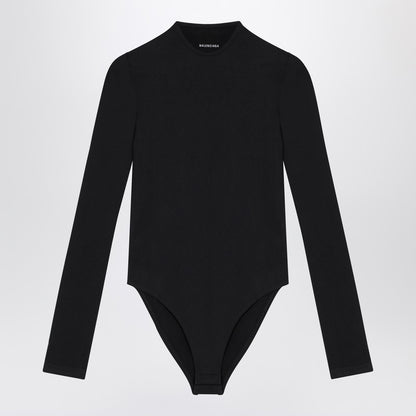 Black Nylon Bodysuit