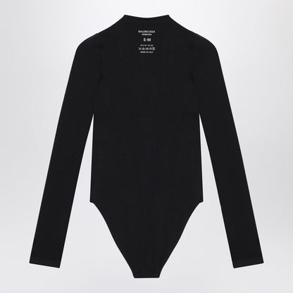 Black Nylon Bodysuit