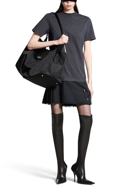Layered Destroyed T-Shirt Dress