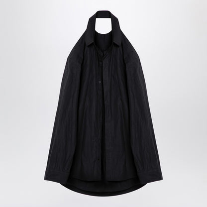 Black Suspended Shirt Effect Dress