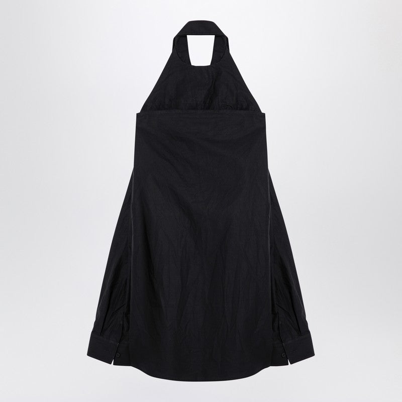 Black Suspended Shirt Effect Dress