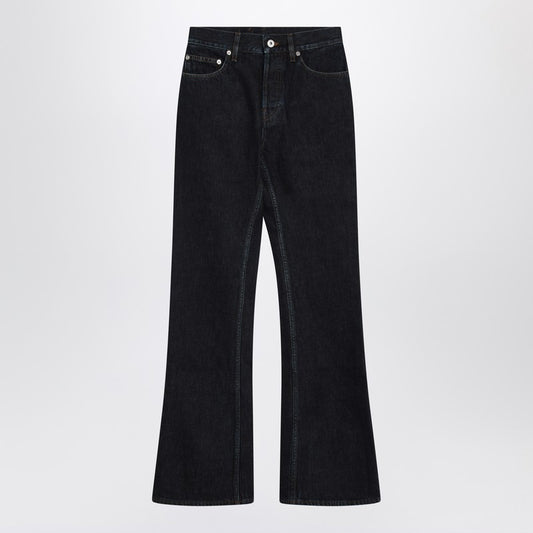 Dark Blue Flared Jeans