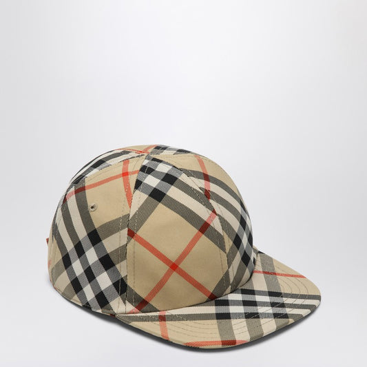 Check Pattern Baseball Cap