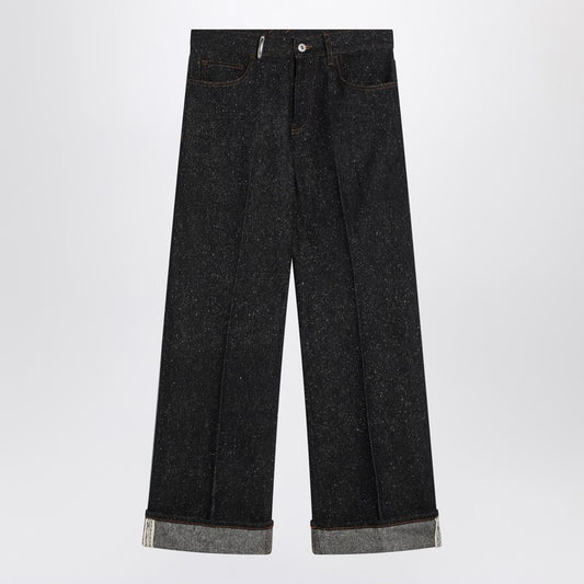 Indigo Jeans With Turn-ups