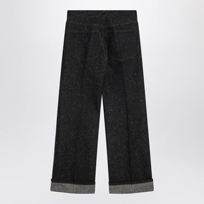 Indigo Jeans With Turn-ups