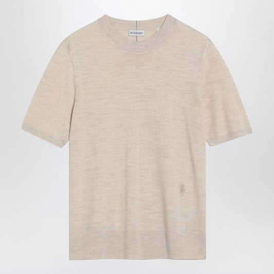 Beige Wool Sweater
