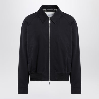 Harrington Jacket Navy Blue In Cotton