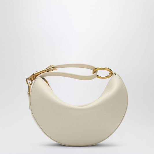 Ivory Leather Knight Bag