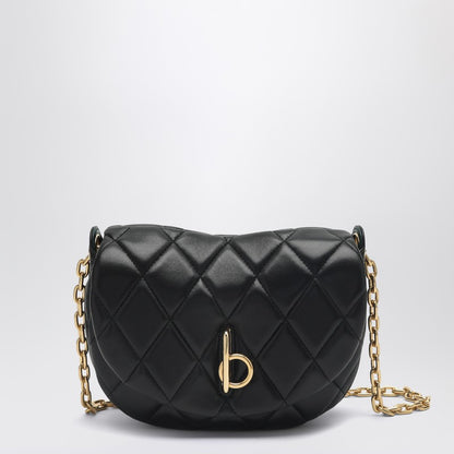 Black Quilted Rocking Horse