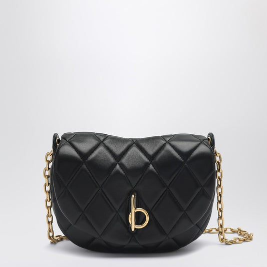 Black Quilted Rocking Horse