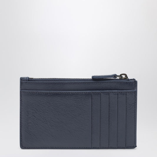 Le City long blue card holder and coin purse