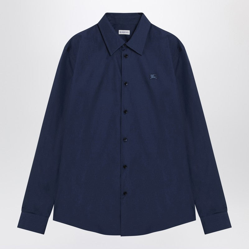 Blue cotton shirt with EKD