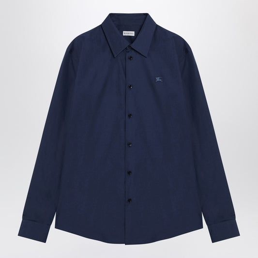 Blue cotton shirt with EKD