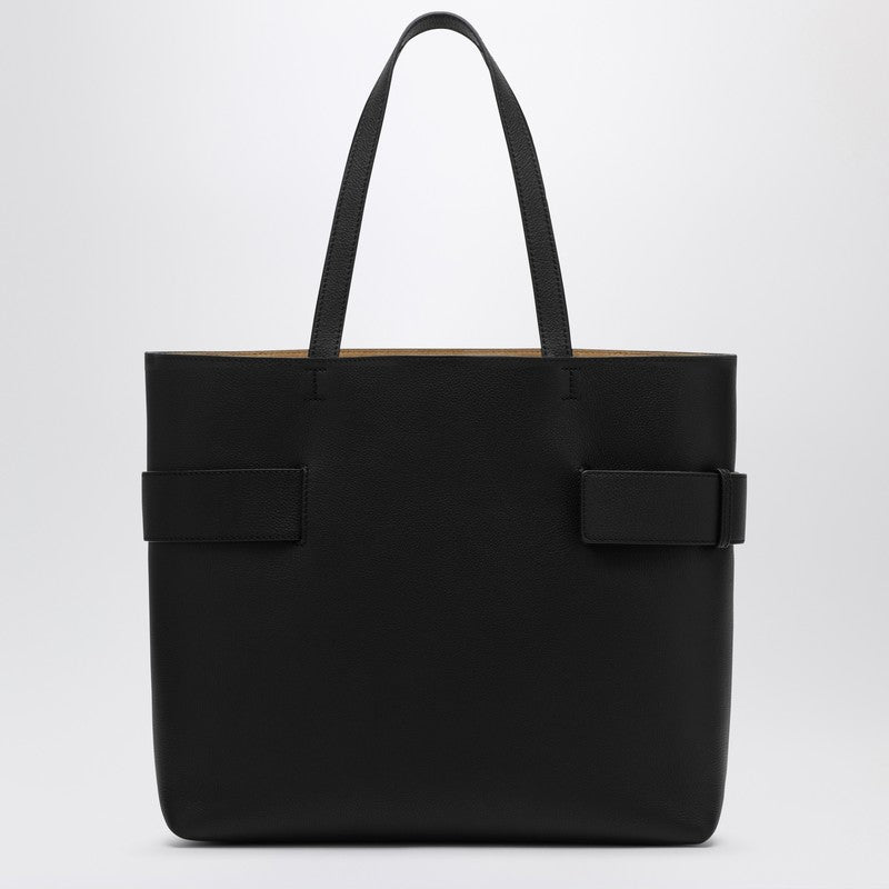 McQueen Black T-bar Sling Bag