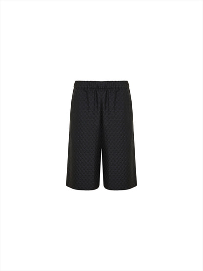 JACQUARD BERMUDA SHORTS
