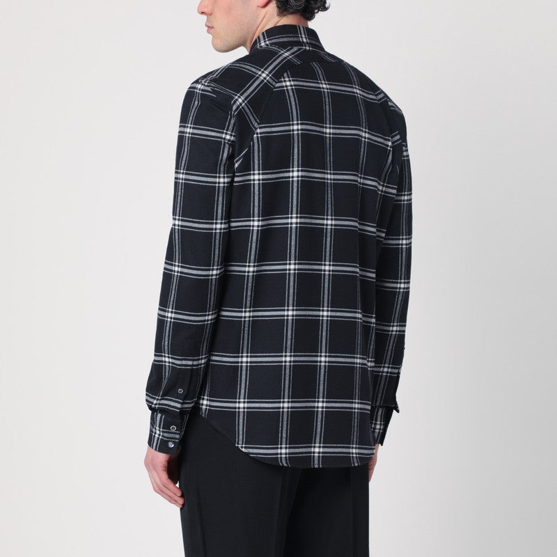 Cotton Flannel Checkered Shirt