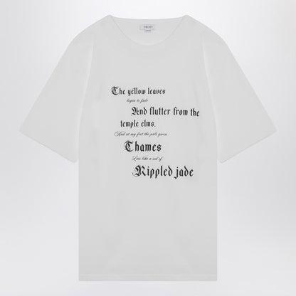 White Cotton T-shirt