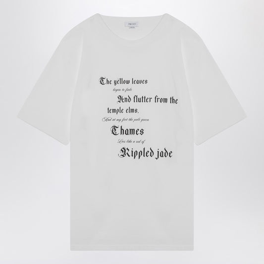 White Cotton T-shirt