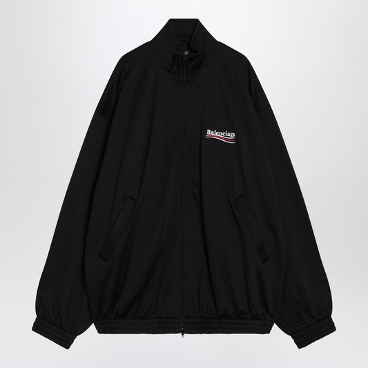 Black Zip Hoodie Political Campaign