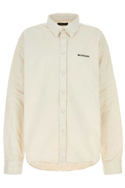 LOGO DETAIL COTTON SHIRT