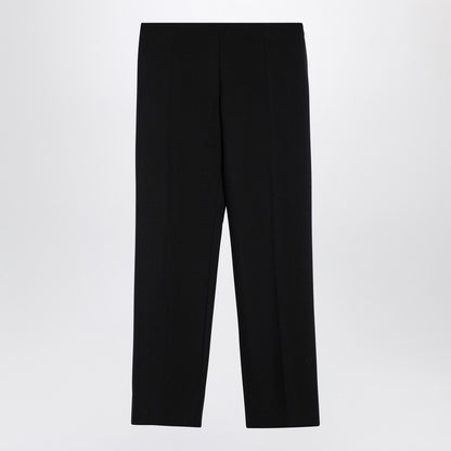 Black Wool Trousers