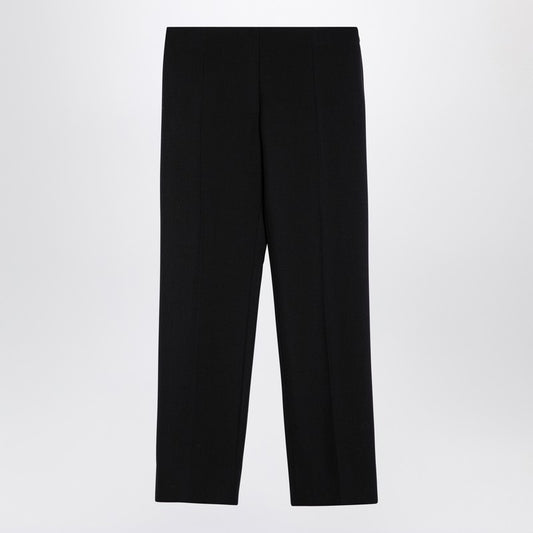 Black Wool Trousers