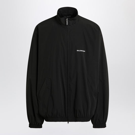 Balenciaga Back zip sweatshirt black