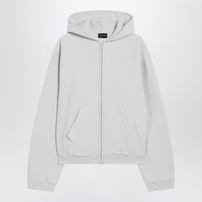 Balenciaga Back Regular Fit zip hoodie