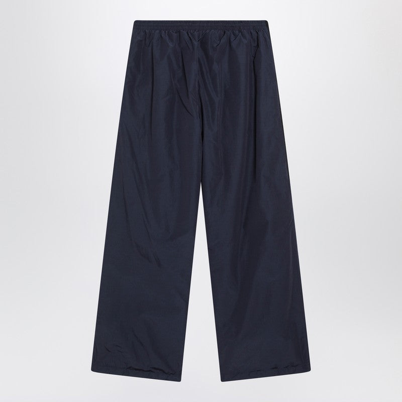 Reversible jogging trousers in cotton blend