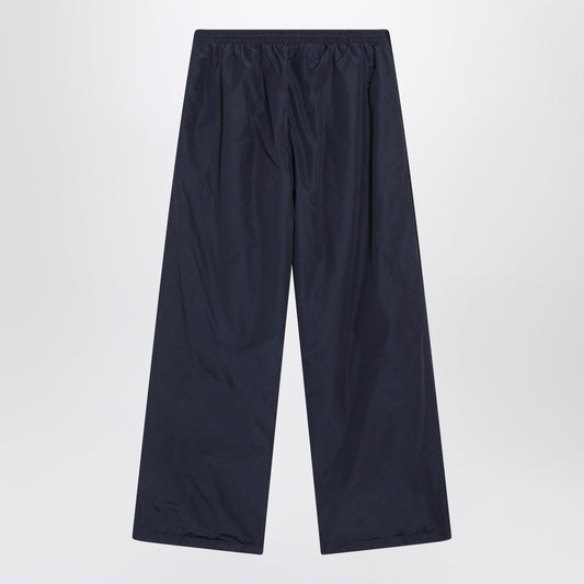 Reversible jogging trousers in cotton blend