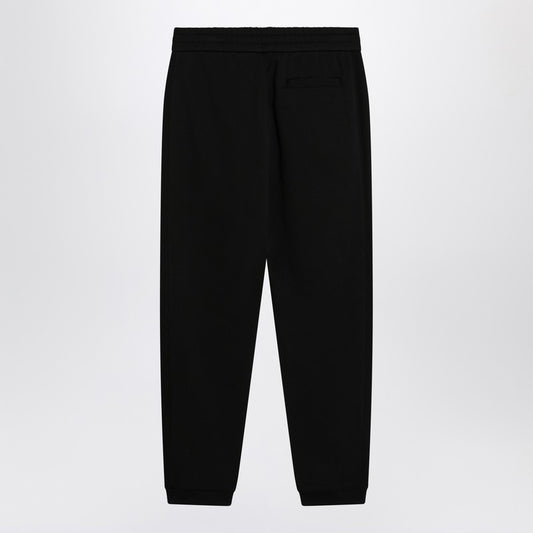 Black cotton jogging pants