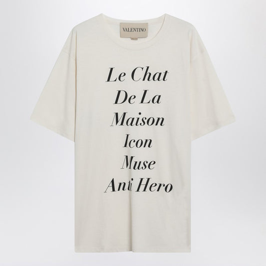 Ivory Le Chat De La Maison Icon Muse Anti Hero T-shirt
