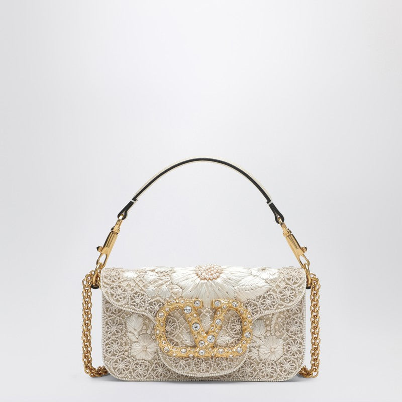 Small Locò bag with VLogo Signature jewel